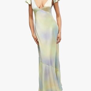 WeWoreWhat Lace Midi Slip On Dress - Watercolor -Size 2 or 4 - NWT